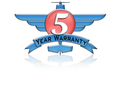 5 Year Warranty